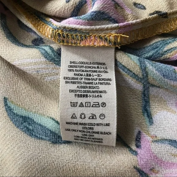 Free People Bella Printed Tunic in Yellow Combo - Picture 9 of 9